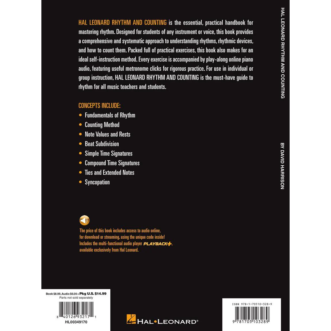 Hal Leonard HL00349170 Hal Leonard Rhythm and Counting: The Practical Handbook for Mastering Rhythm - Image 2