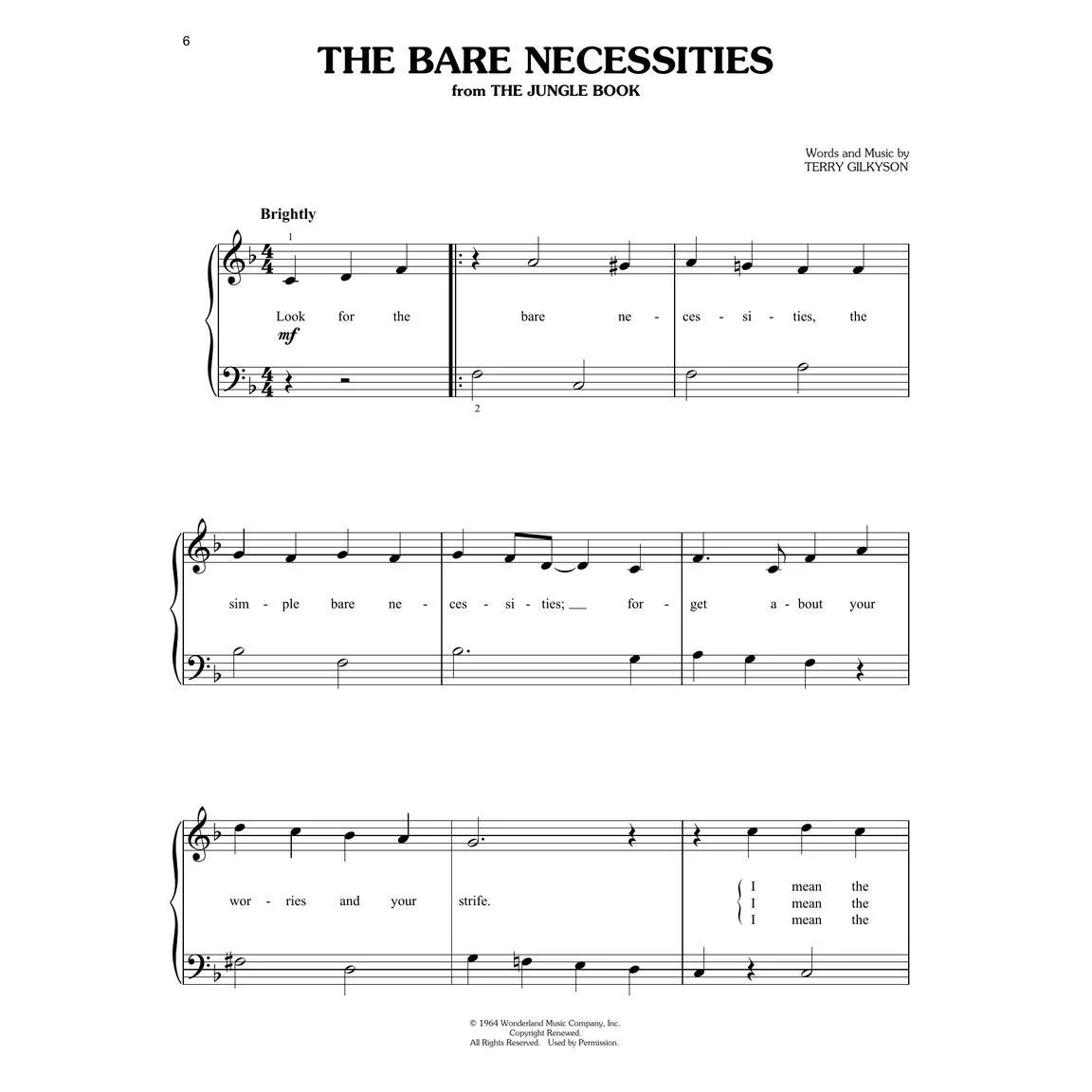Hal Leonard HL00355319 Simple Disney Songs The Easiest Easy Piano Songs - Image 5
