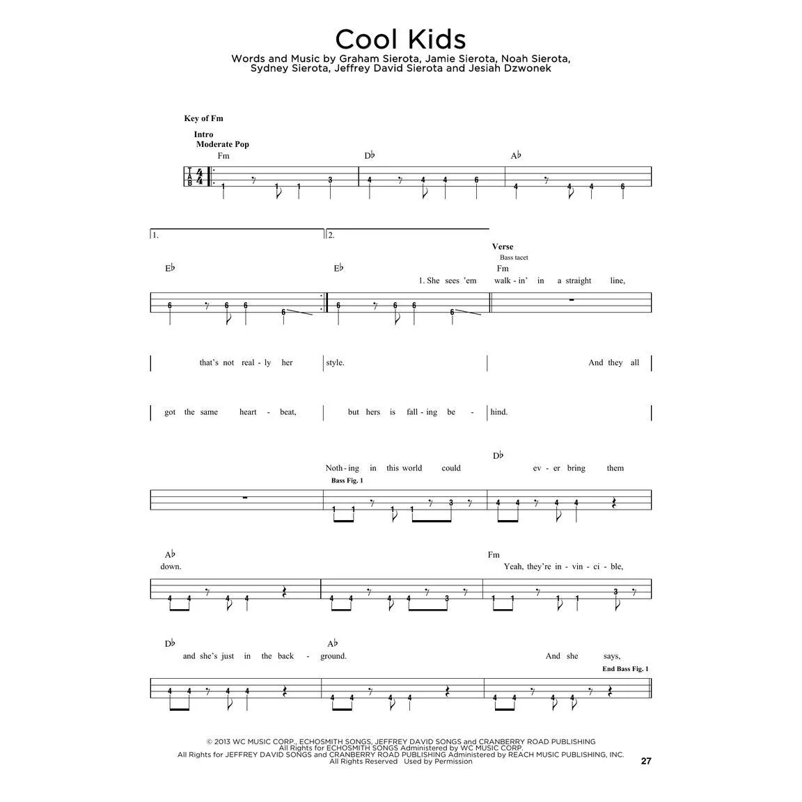 Hal Leonard HL00355504 Bass Guitar Songs For Kids - Image 5