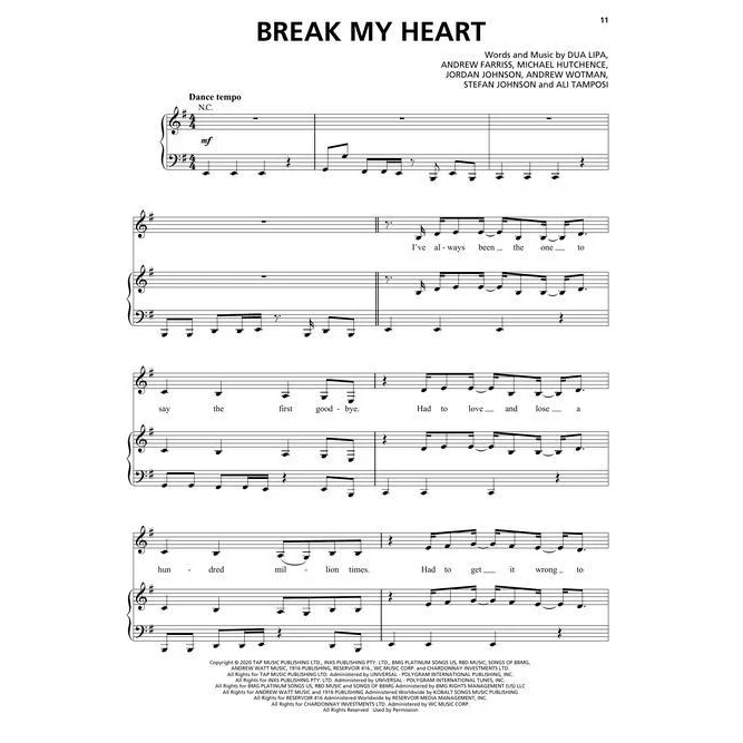 Hal Leonard HL00355551 Top Hits Of 2020 20 Of The Hottest Songs - Image 4