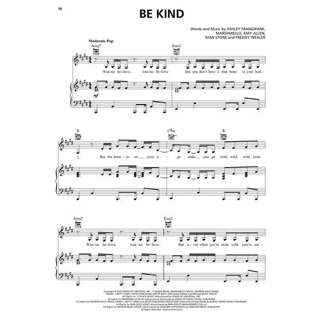 Hal Leonard HL00355551 Top Hits Of 2020 20 Of The Hottest Songs - Image 5