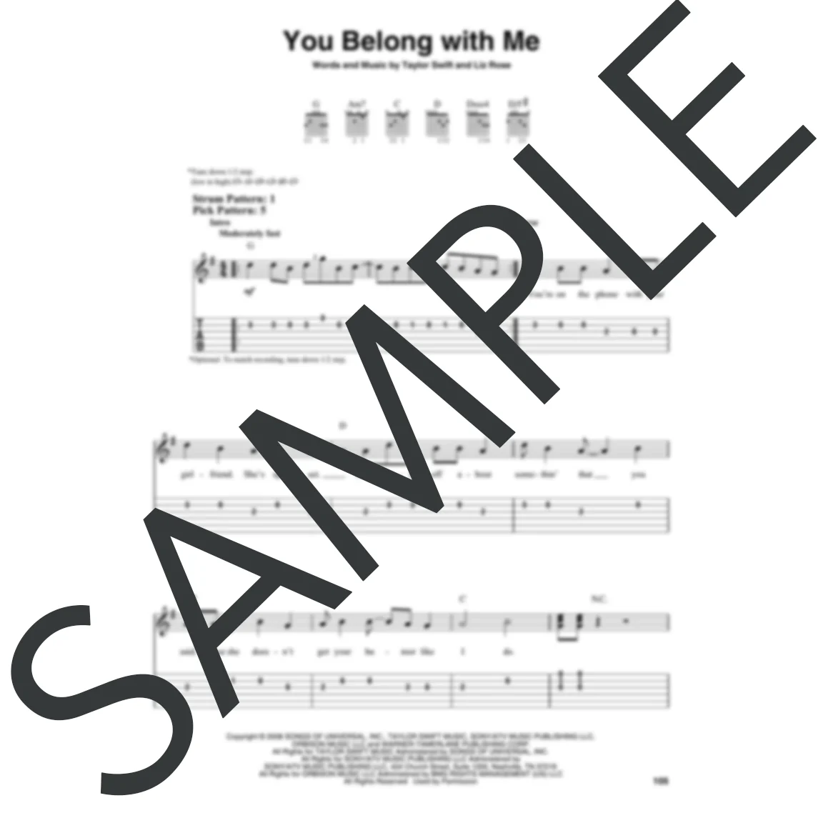 Hal Leonard HL00359800 Taylor Swift - Easy Guitar Anthology, 2nd Edition - Image 2
