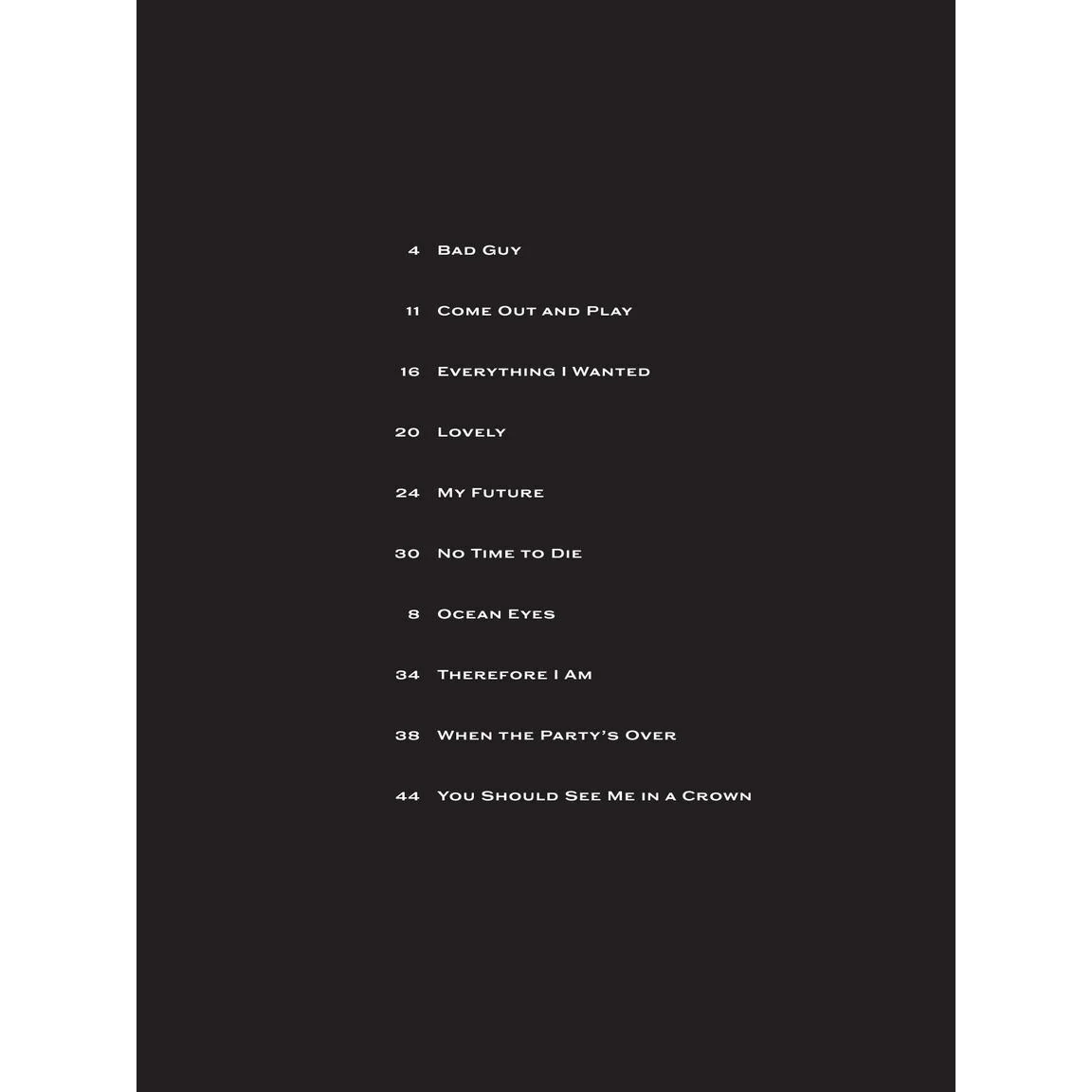 Hal Leonard HL00362598 Billie Eilish – Beginning Piano Solo - Image 2