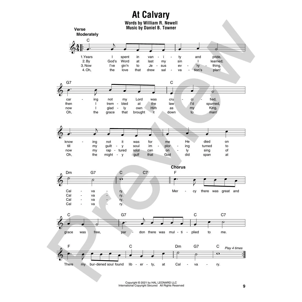 Hal Leonard HL00365041 Gospel Songs & Hymns - Strum Together - Image 4