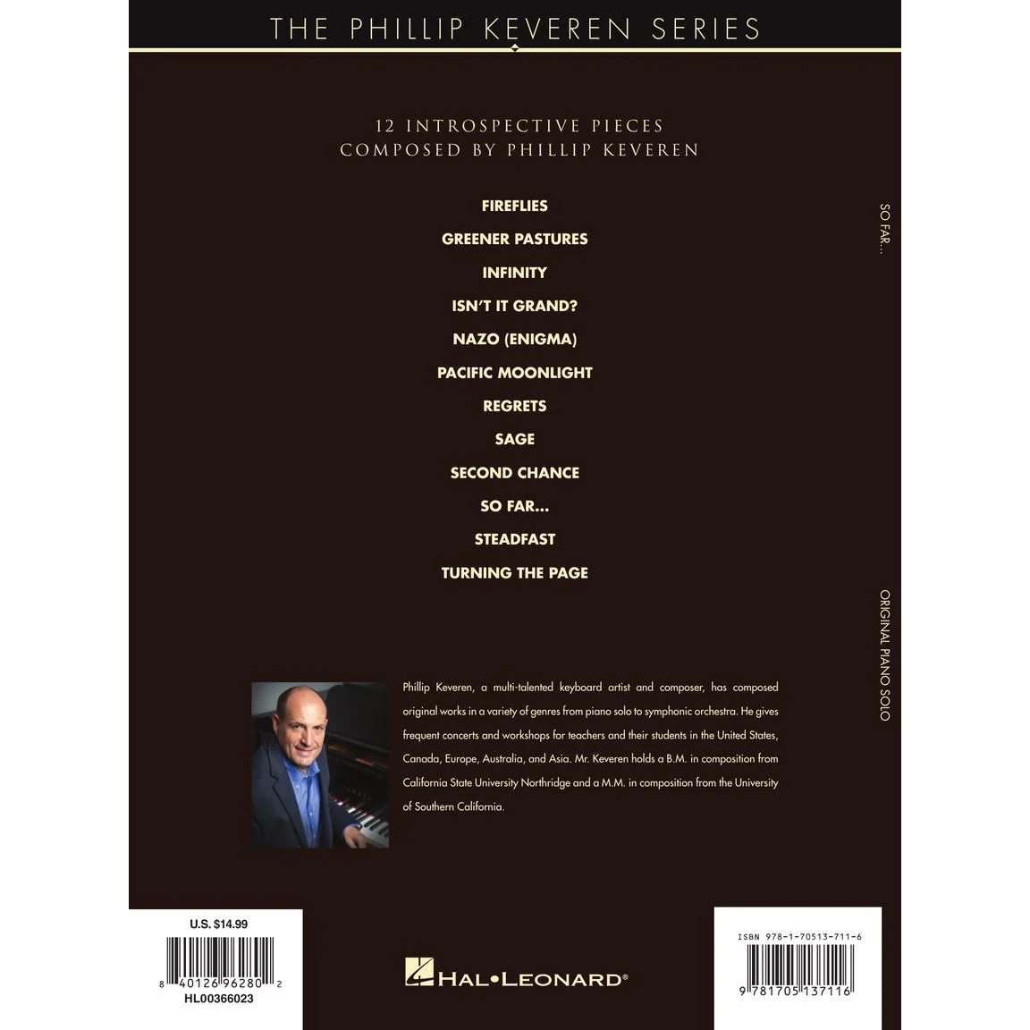 Hal Leonard HL00366023 So Far... 12 Introspective Pieces - Phillip Keveren Original Piano Solos - Image 2