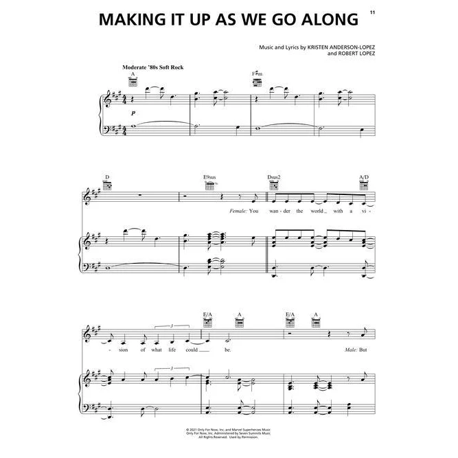 Hal Leonard HL00366905 Wandavision Music from the Disney+ Original Series - Image 4