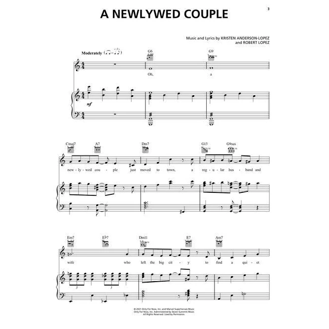 Hal Leonard HL00366905 Wandavision Music from the Disney+ Original Series - Image 5