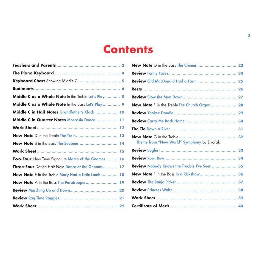 Hal Leonard HL00414014 John Thompson's Easiest Piano Course – Part 1 – Book Only - Image 2