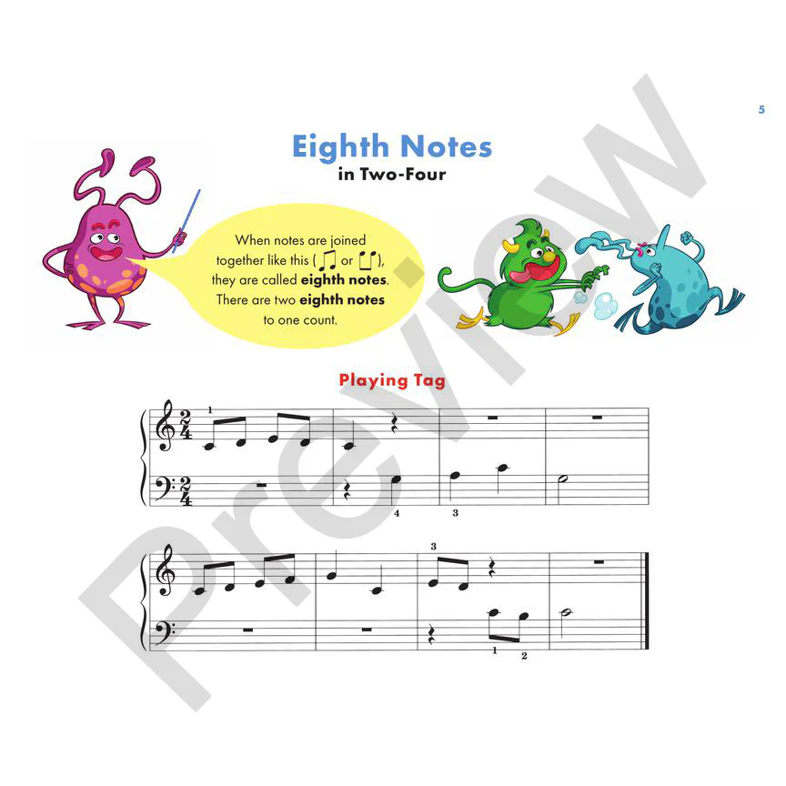 Hal Leonard HL00414018 John Thompson's Easiest Piano Course - Part 2 - Book Only - Image 3