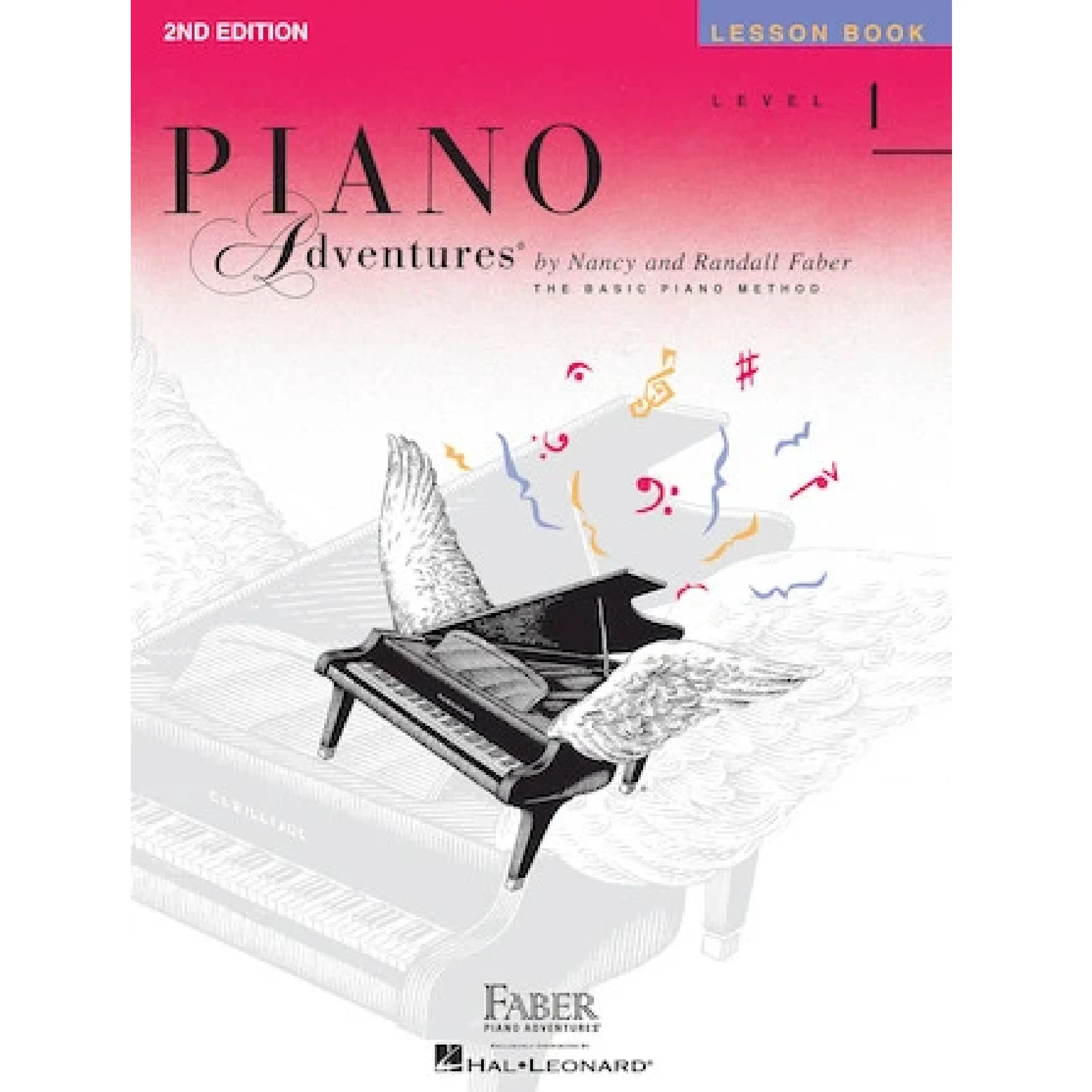 Hal Leonard HL00420171 Level 1 - Lesson Book - 2nd Edition, Faber Piano Adventures®