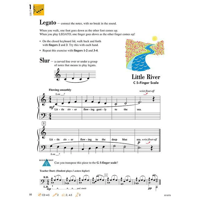 Hal Leonard HL00420171 Level 1 - Lesson Book - 2nd Edition, Faber Piano Adventures® - Image 4
