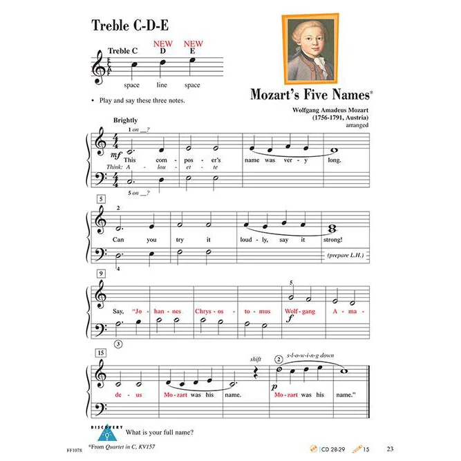 Hal Leonard HL00420171 Level 1 - Lesson Book - 2nd Edition, Faber Piano Adventures® - Image 5
