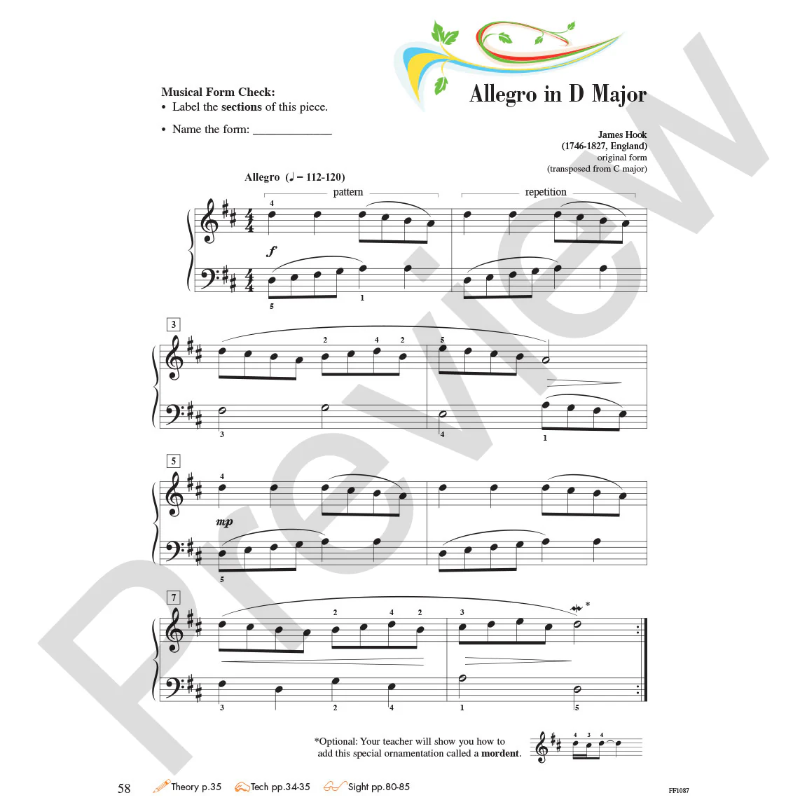 Hal Leonard HL00420180 Piano Adventures Level 3A - Lesson Book - 2nd Edition - Image 5