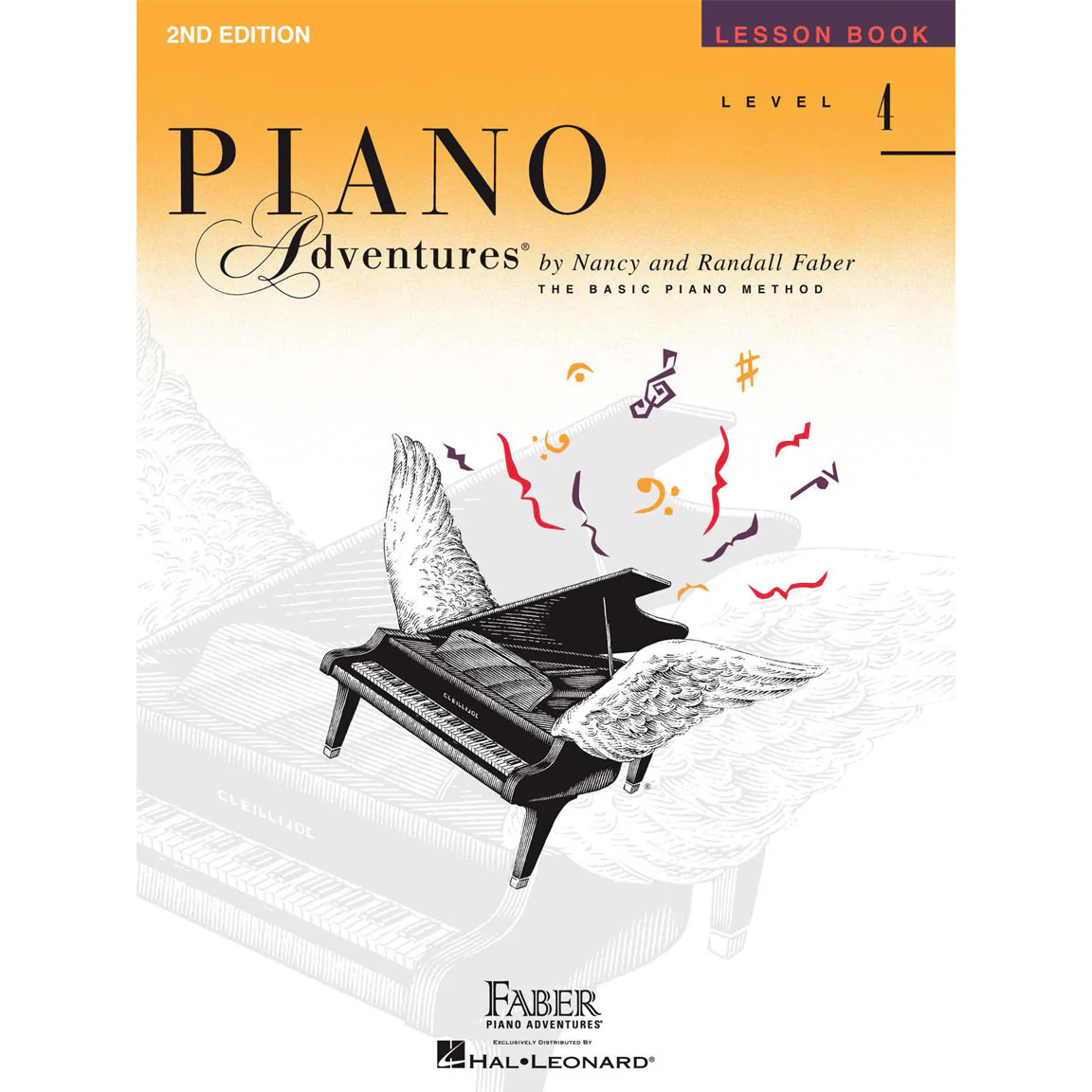 Hal Leonard HL00420183 Piano Adventures Level 4 - Lesson Book - 2nd Edition