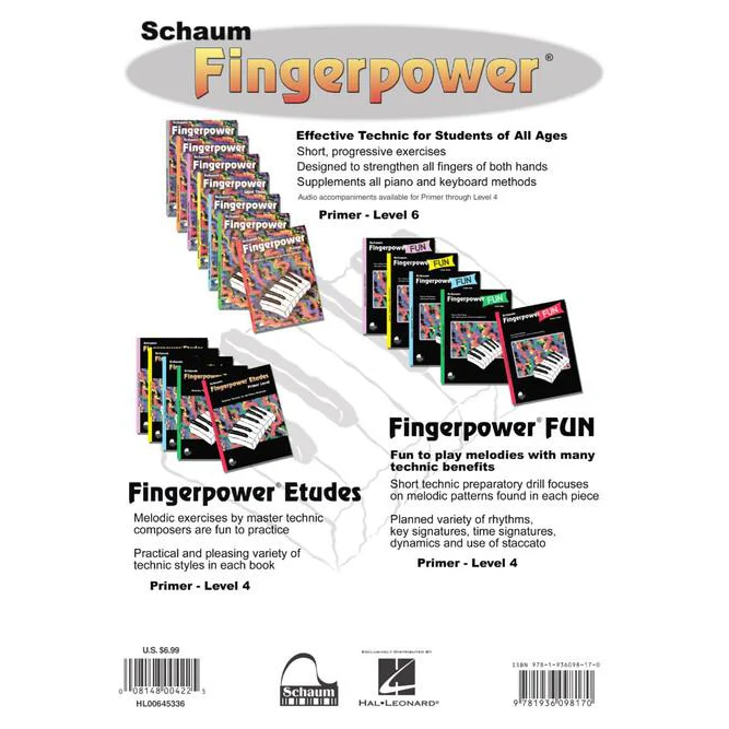 Hal Leonard HL00645336 Fingerpower® – Level 2 Effective Technic For All Piano Methods - Image 2