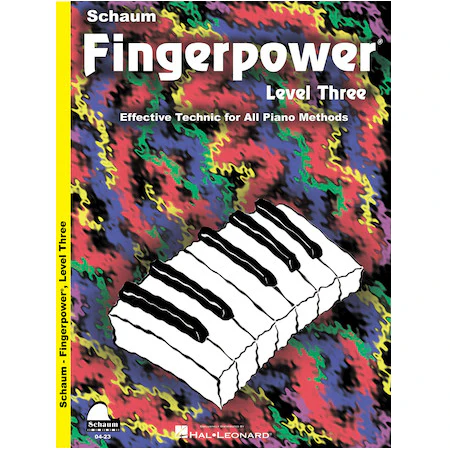 Hal Leonard HL00645337 Fingerpower – Level Three Effective Technic For All Piano Methods