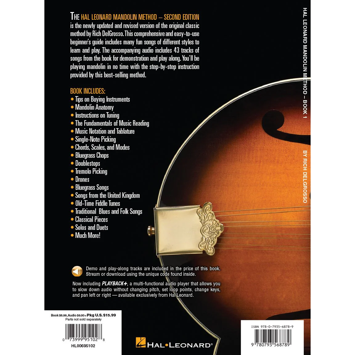 Hal Leonard HL00695102 Hal Leonard Mandolin Method – Book 1: Second Edition - Image 2