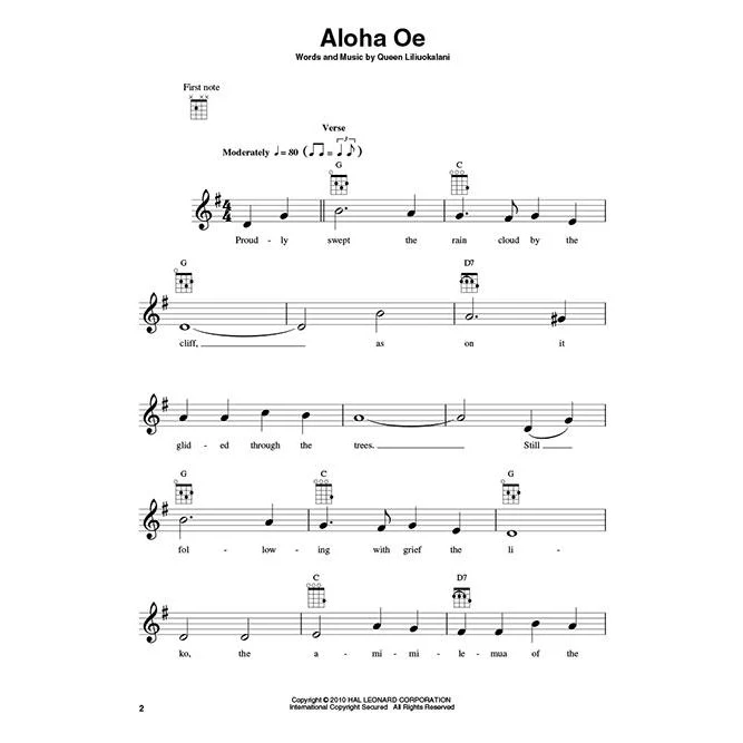 Hal Leonard HL00696065 Hawaiian Songs for Ukulele - Image 3