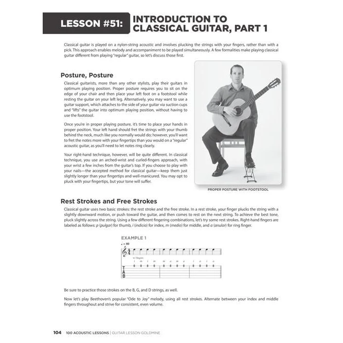 Hal Leonard HL00696456 100 Acoustic Lessons - Image 9