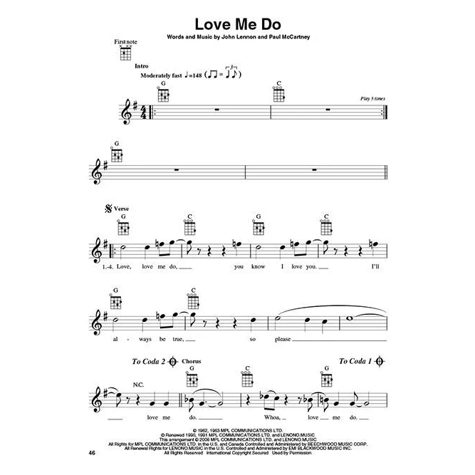Hal Leonard HL00700154 The Beatles for Ukulele - Image 5