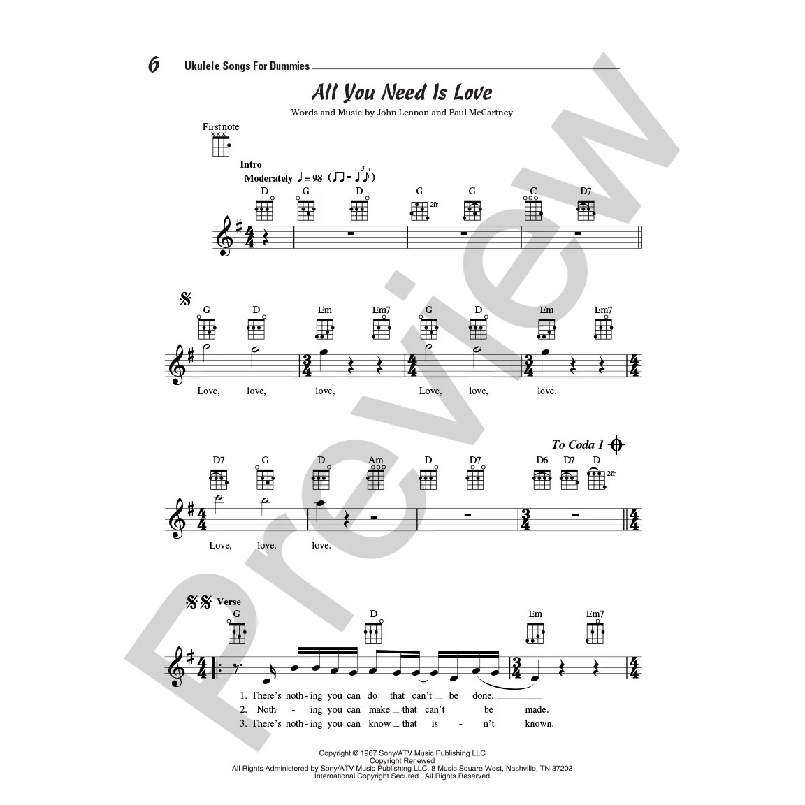 Hal Leonard HL00701718 Ukulele Songs for Dummies - Image 2