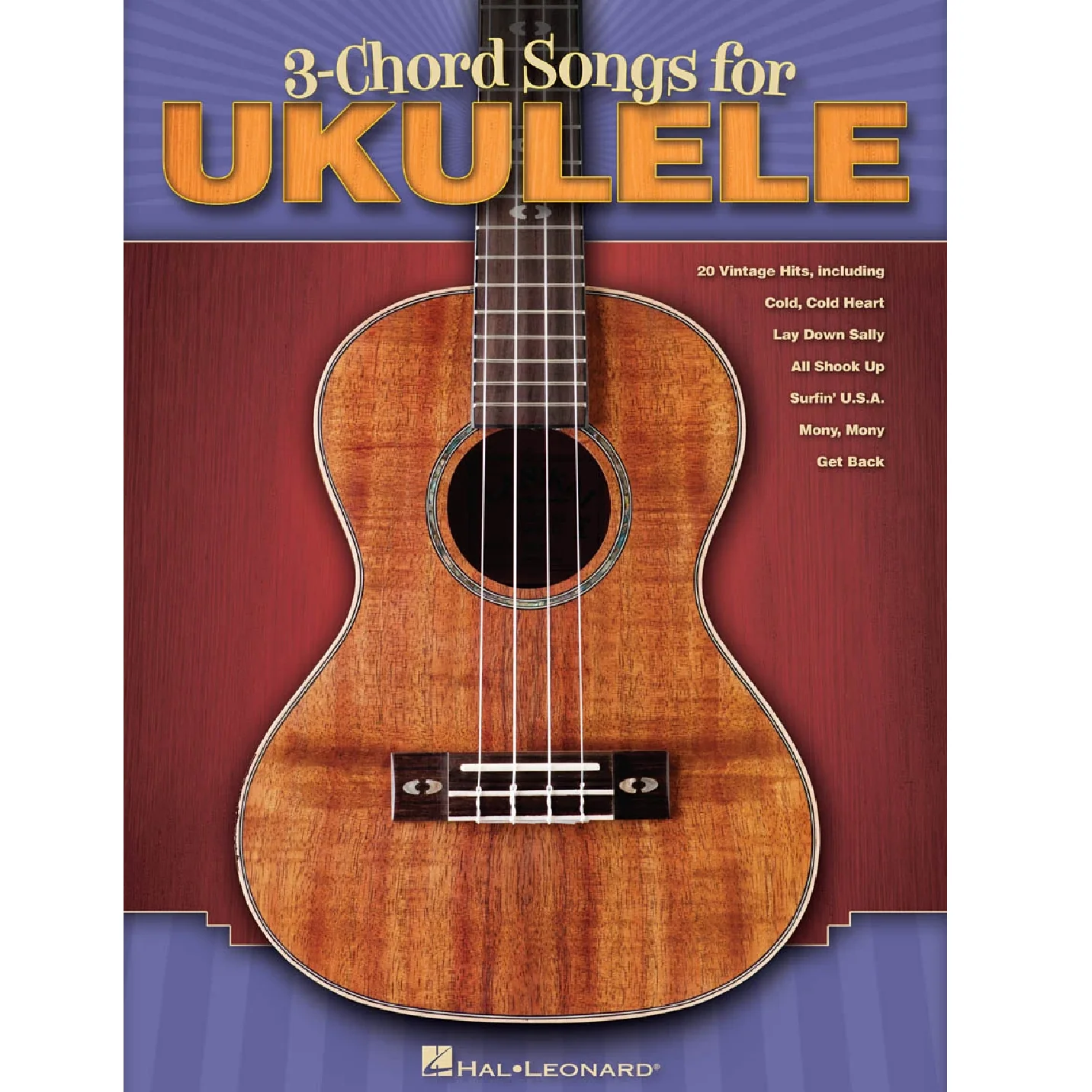 Hal Leonard HL00701900 3-Chord Songs for Ukulele