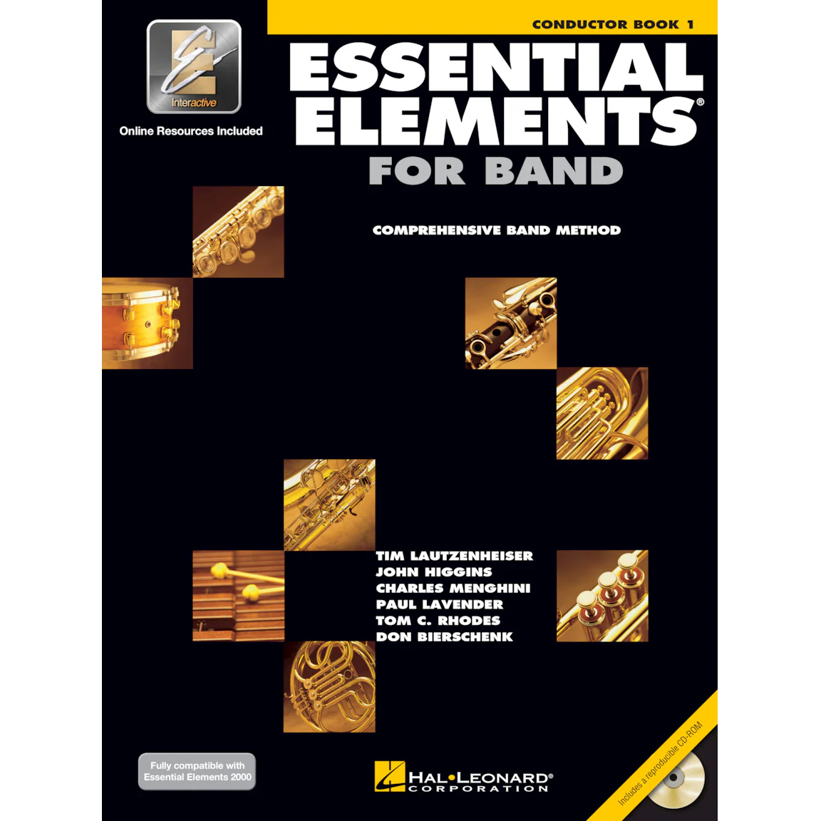 Hal Leonard HL00862565 Essential Elements for Band - Conductor Book 1 with EEi