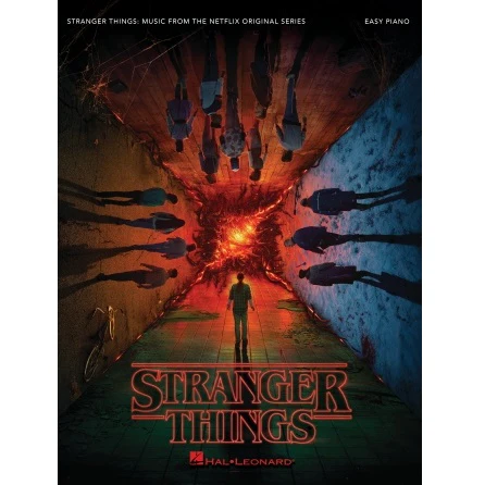 Hal Leonard HL01113702 Stranger Things Music from the Netflix Original Series Easy Piano