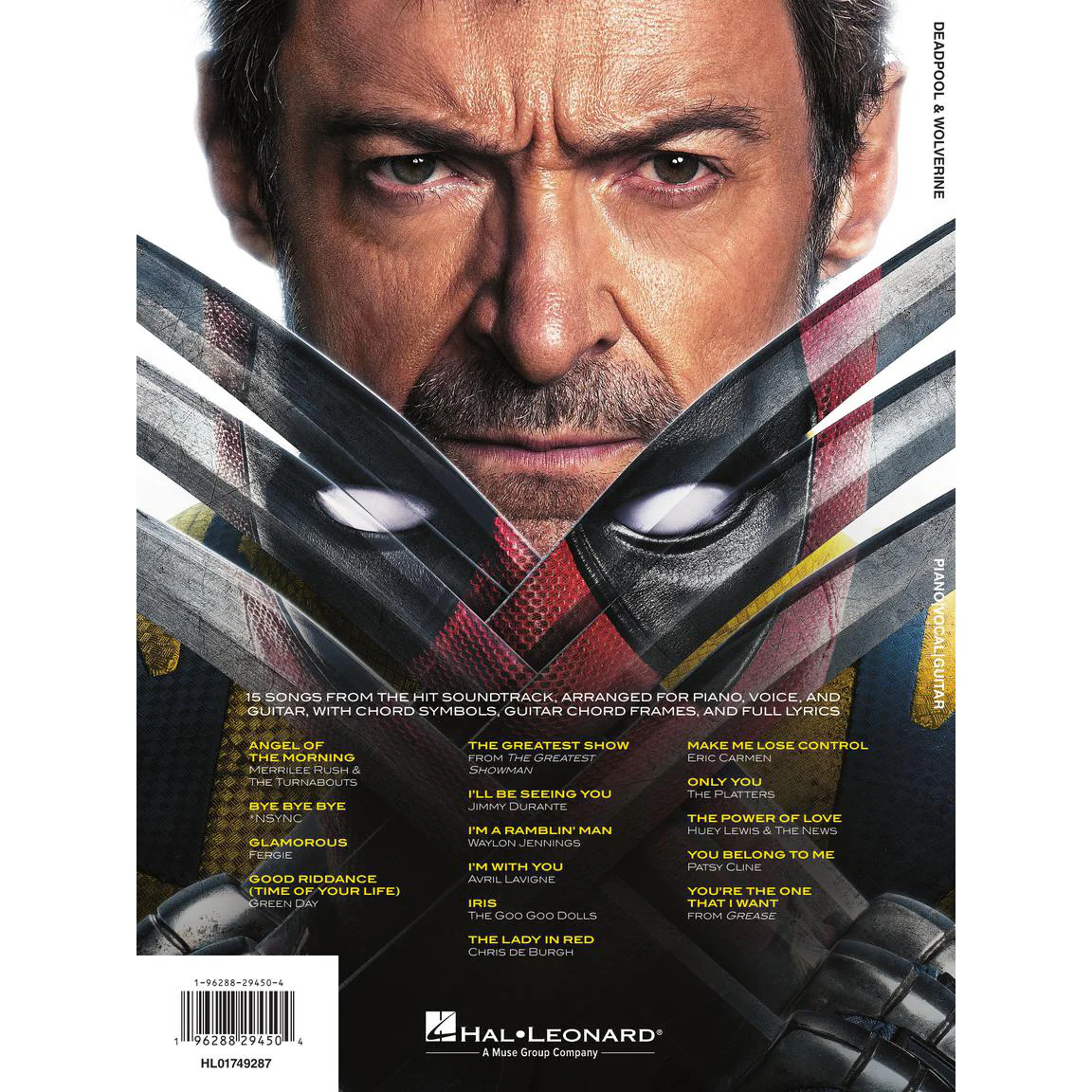 Hal Leonard HL01749287 Deadpool & Wolverine: Music from the Original Motion Picture Soundtrack - Image 2