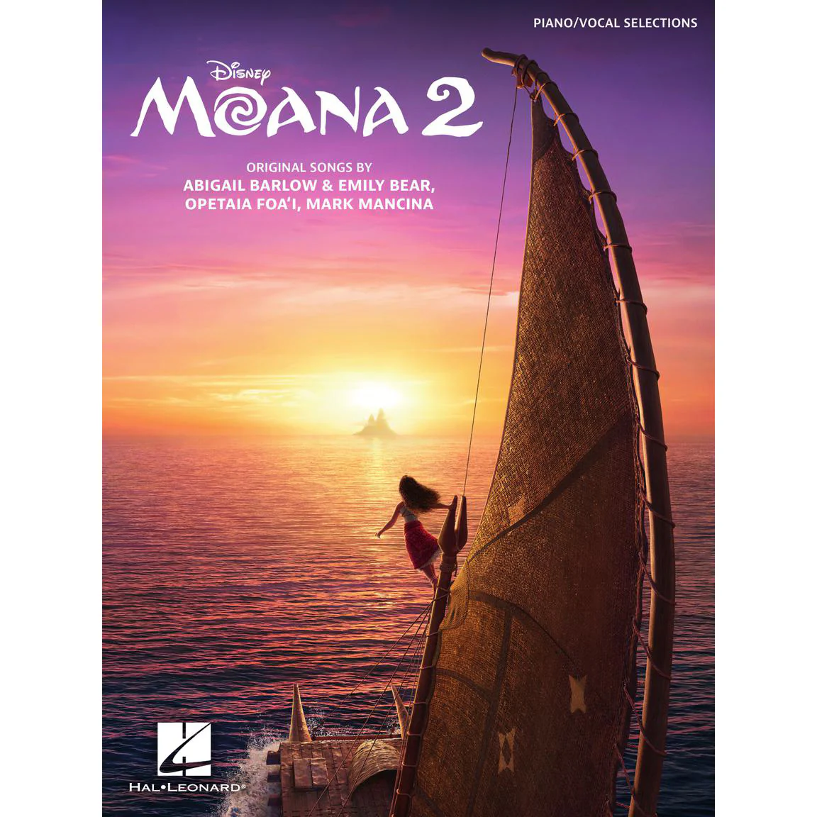 Hal Leonard HL01802310 Moana 2: Piano/Vocal Selections