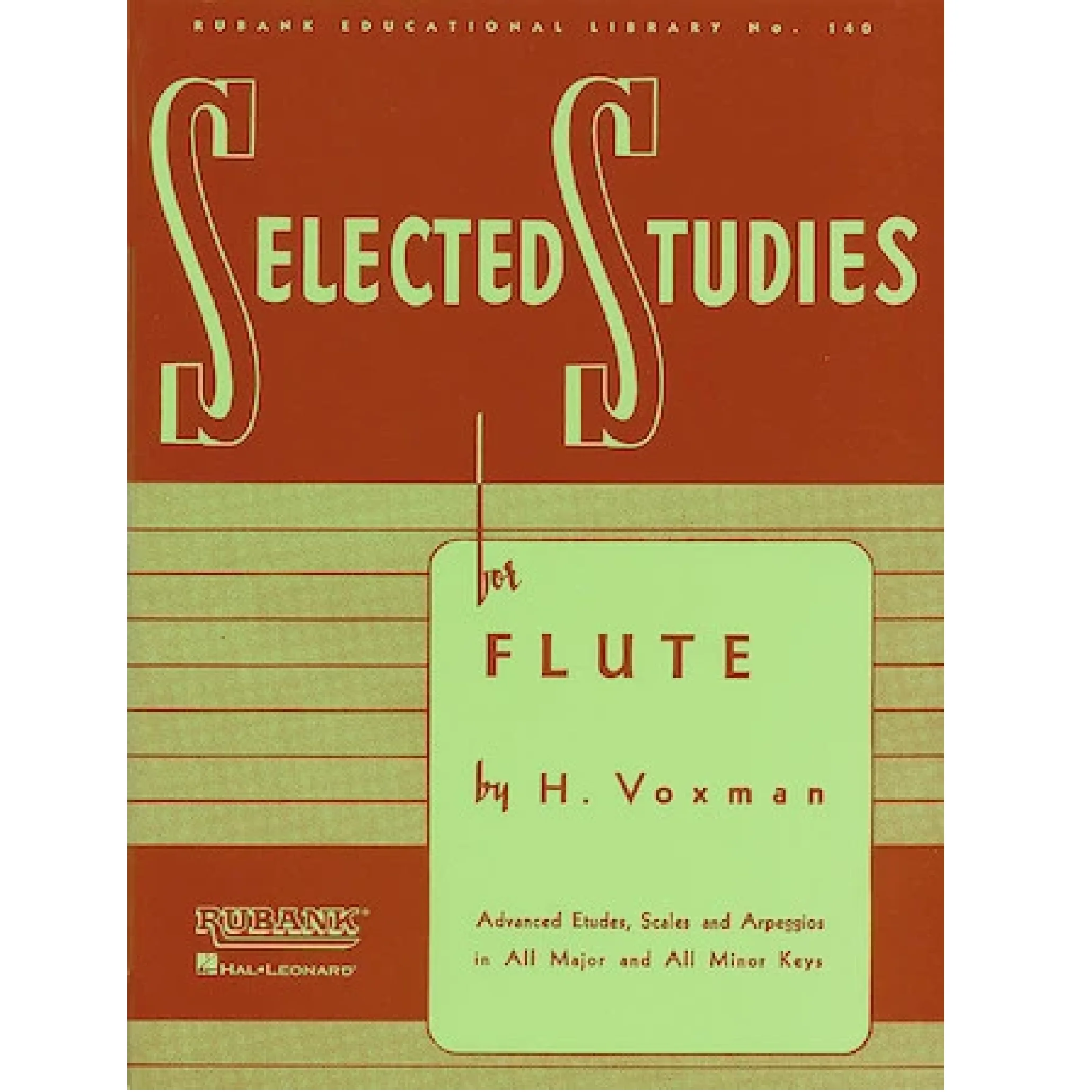 Hal Leonard HL04470700 Selected Studies for Flute