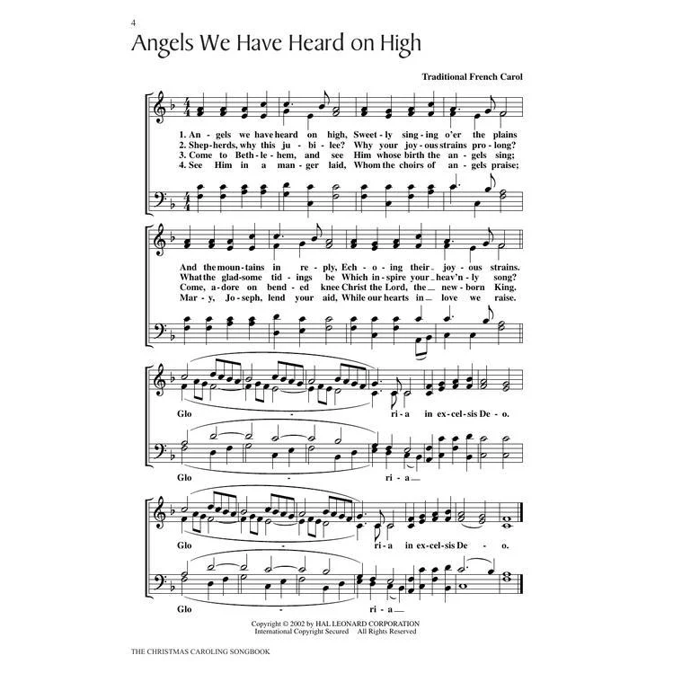 Hal Leonard HL08743258 The Christmas Caroling Songbook - Image 5