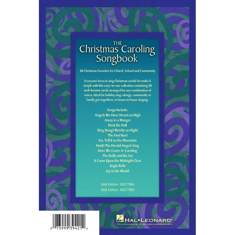 Hal Leonard HL08743258 The Christmas Caroling Songbook - Image 7