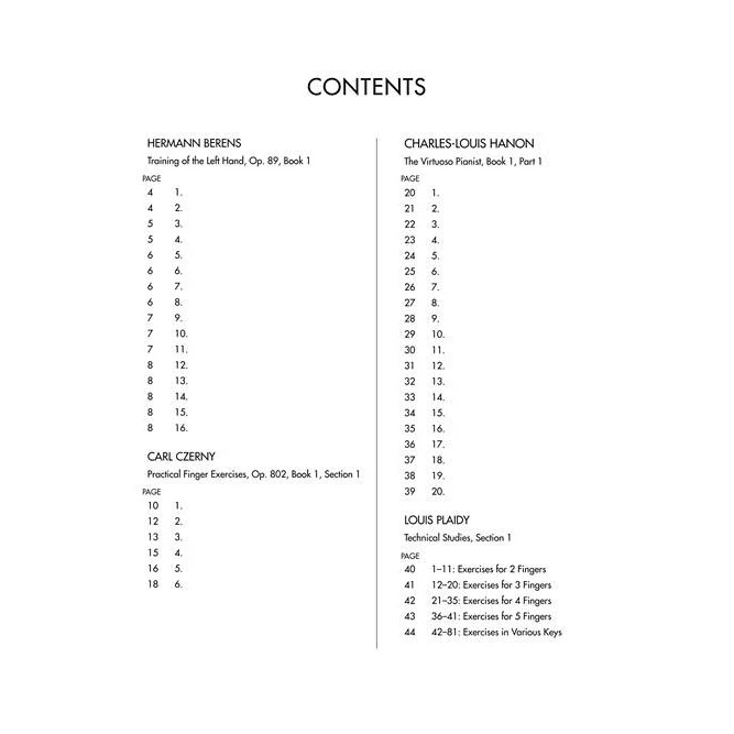 Hal Leonard HL50499878 Scales and Finger Exercises - Image 2