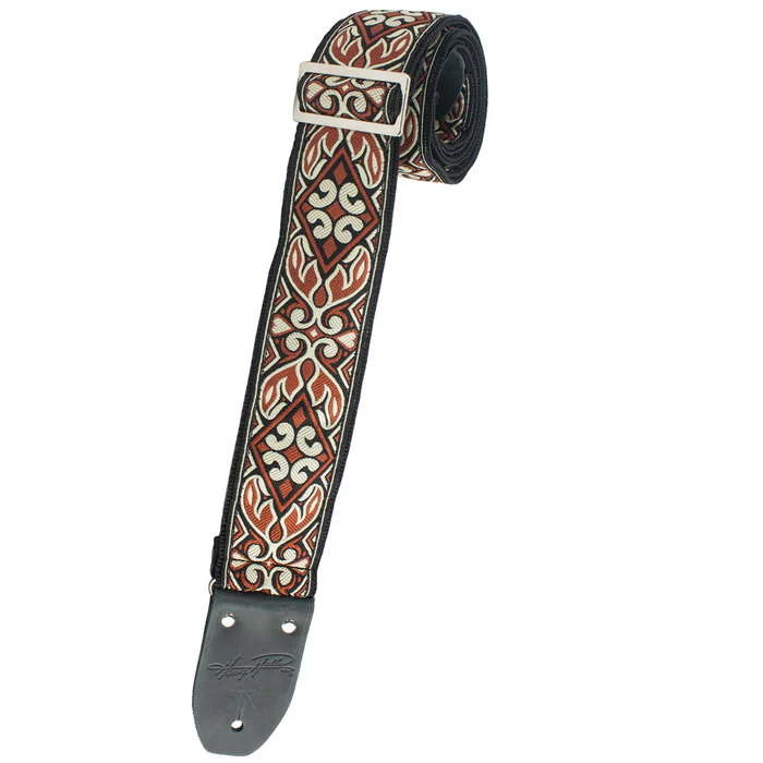 Henry Heller HJQ2-02 2" Woven Jacquard With Tri Glide And Nylon Backing