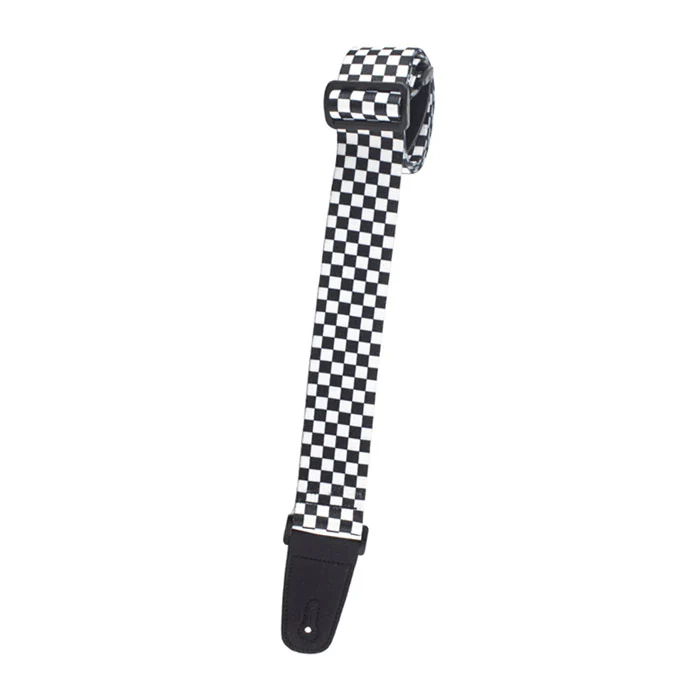 Henry Heller HSUB2-62 2" Sublimation Design Strap, B/W Checkered
