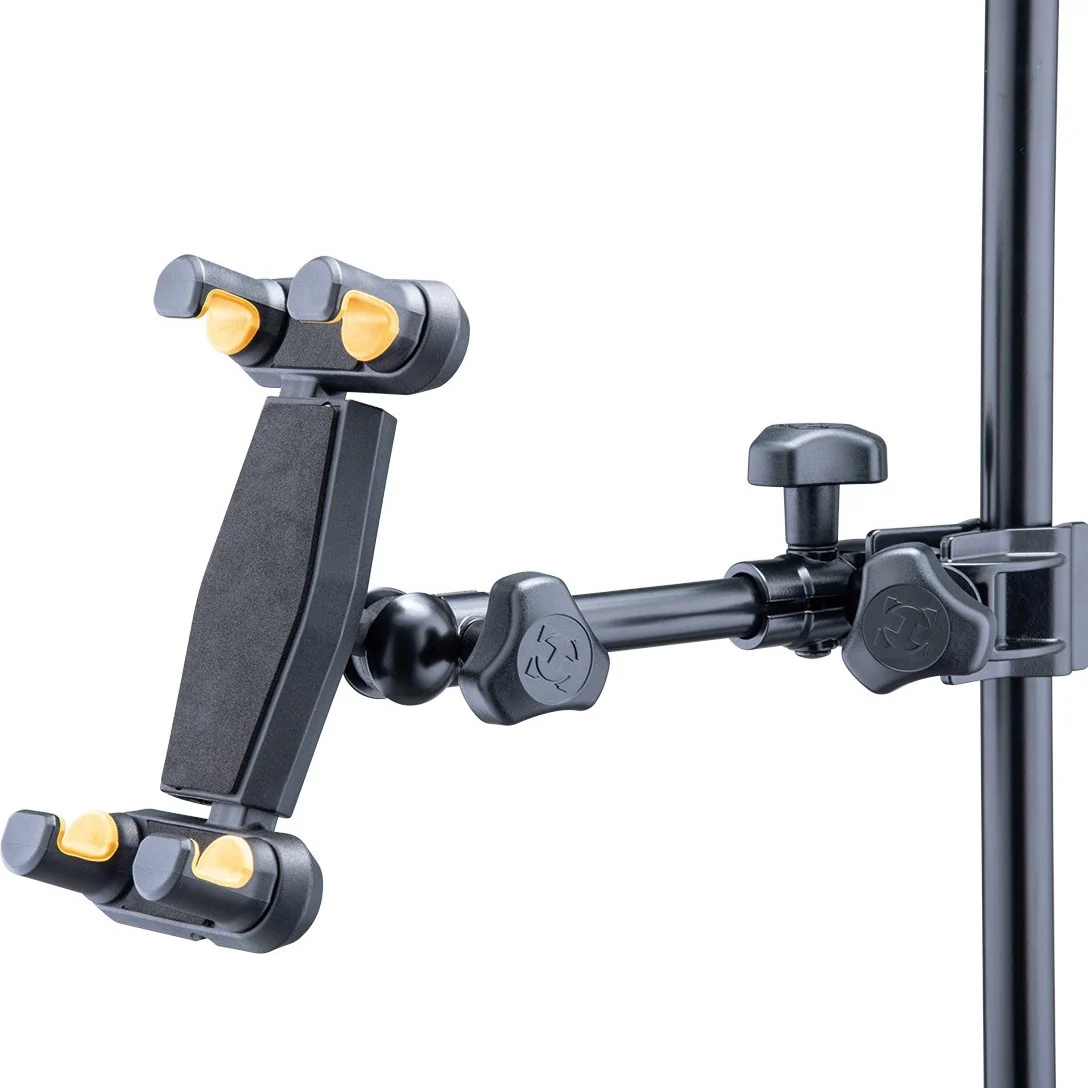 Hercules DG307B Tablet and Phone Holder for Mic Stands