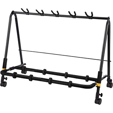 Hercules GS525B+ 5 Guitar Rack w/ Casters