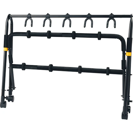 Hercules GS525B+ 5 Guitar Rack w/ Casters - Image 2