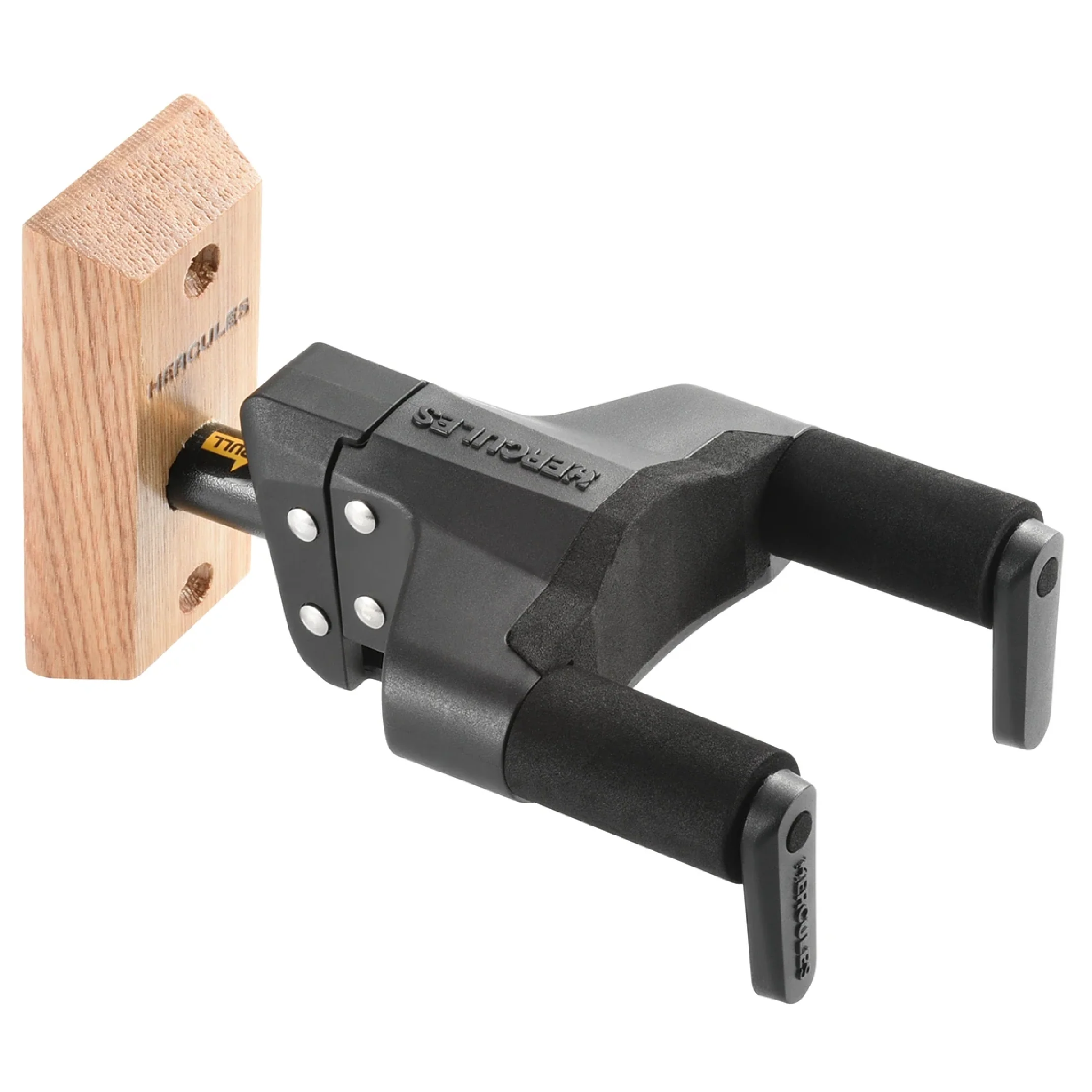 Hercules GSP38WB+ Upgraded Auto Grip System (AGS) Guitar Hanger Wood