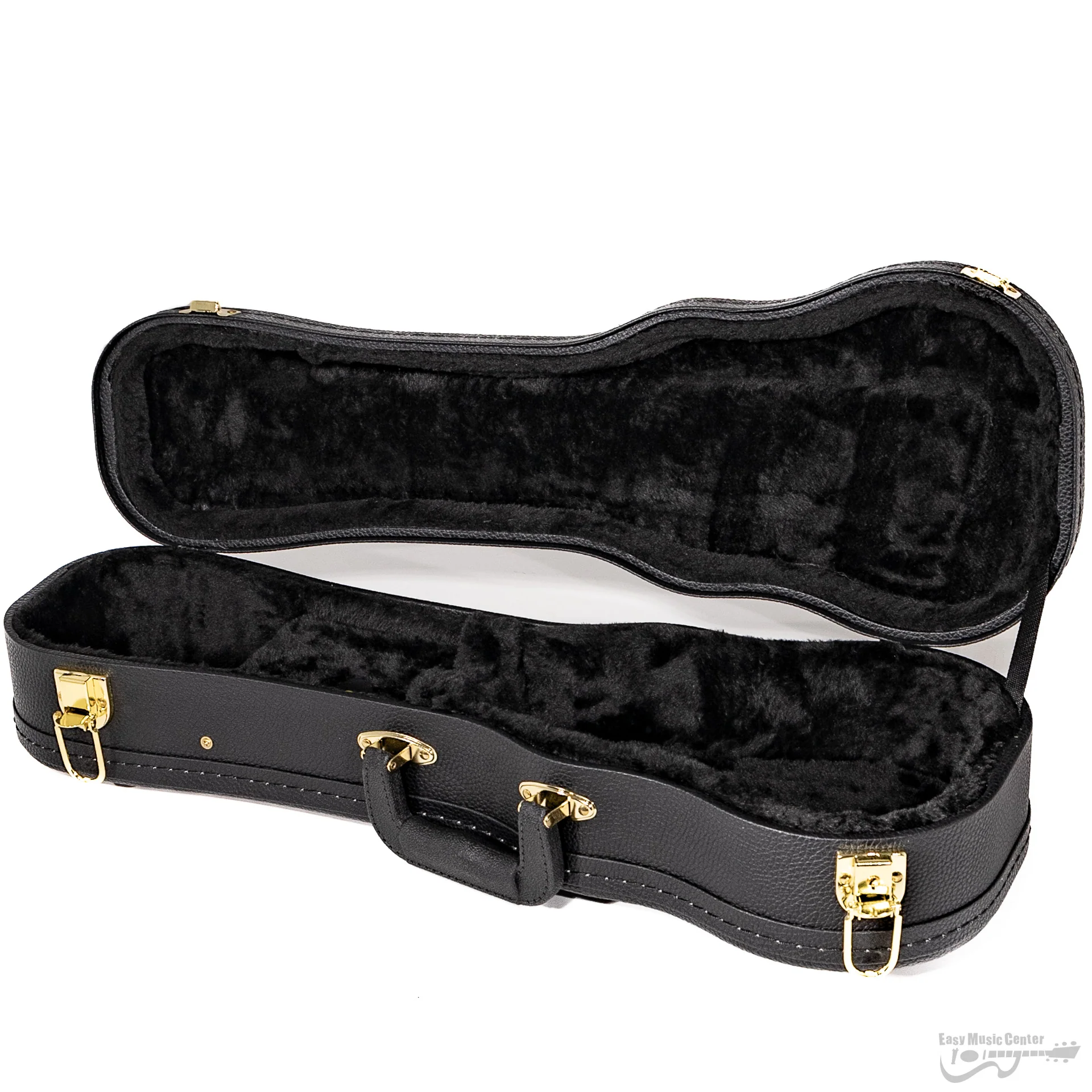 HI Bags SUC350 Soprano Ukulele Case (Gold Latches) - Image 5