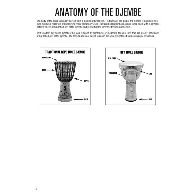 Hal Leonard HL00145559 Djembe Method - Image 3