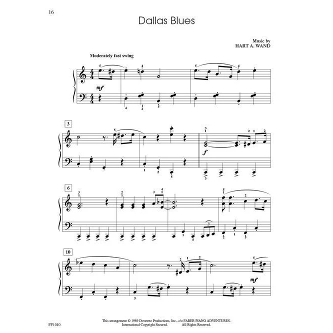 Hal Leonard HL00420119 FunTime Piano - Level 3A-3B - Jazz n Blues - Image 5