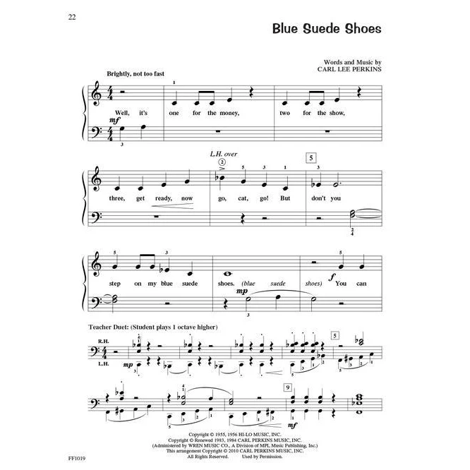 Hal Leonard HL00420128 PlayTime Piano - Level 1 - Rock n Roll - Image 6