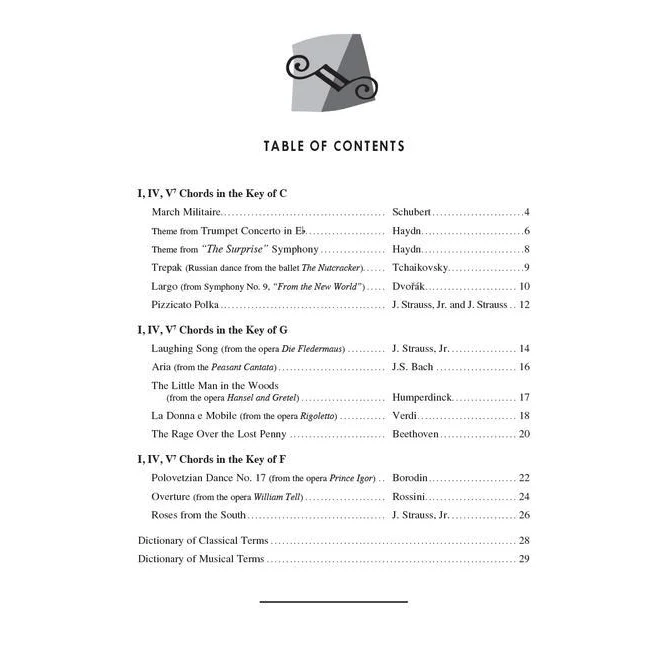 Hal Leonard HL00420129 ChordTime Piano - Level 2B - Classics - Image 3