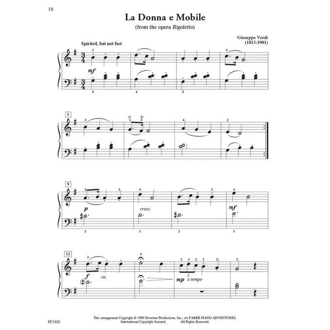 Hal Leonard HL00420129 ChordTime Piano - Level 2B - Classics - Image 6