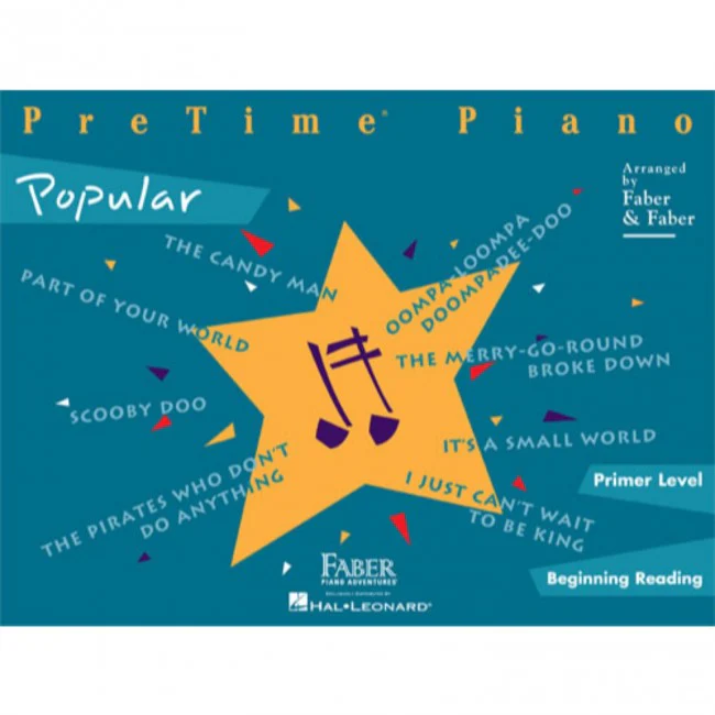 Hal Leonard HL00420151 PreTime Piano - Primer Level - Popular