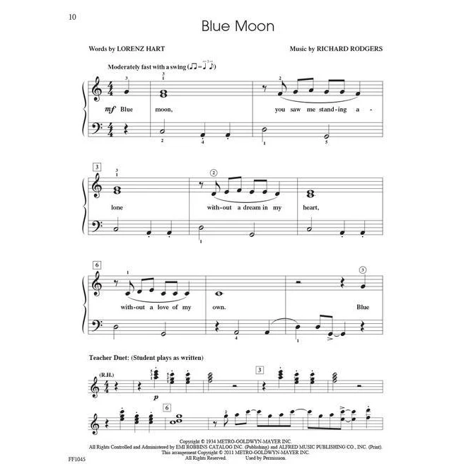 Hal Leonard HL00420154 ShowTime Piano - Level 2A - Jazz n Blues - Image 4