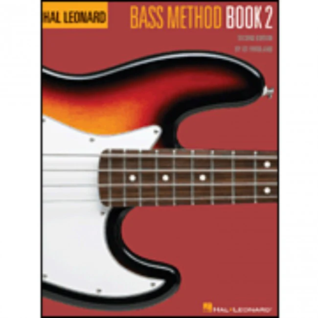 Hal Leonard HL00695069 Bass Method Book 2