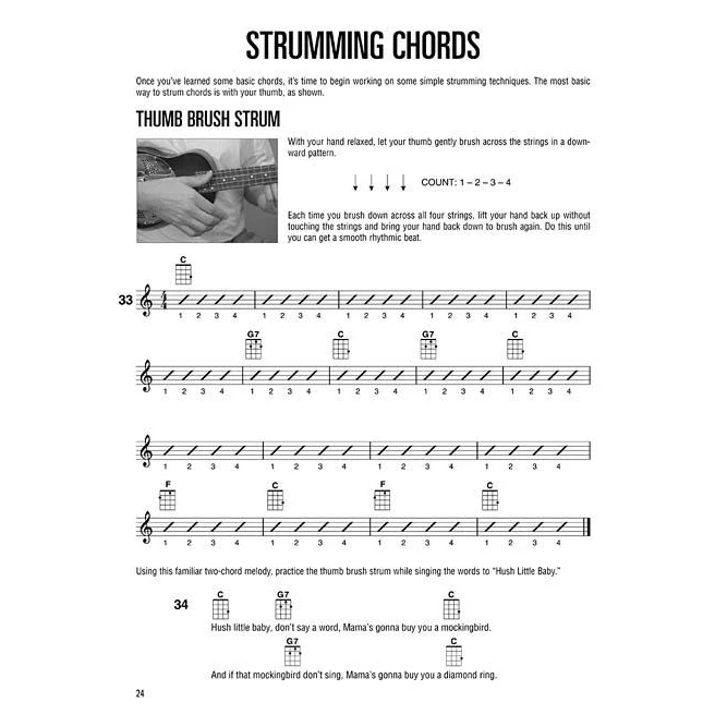 Hal Leonard HL00695832 Ukulele Method Book 1 with Audio Access - Image 6
